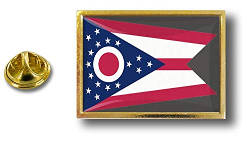 Akachafactory pin flaggenpin flaggen Button pins anstecker Anstecknadel sammler usa Ohio von Akachafactory