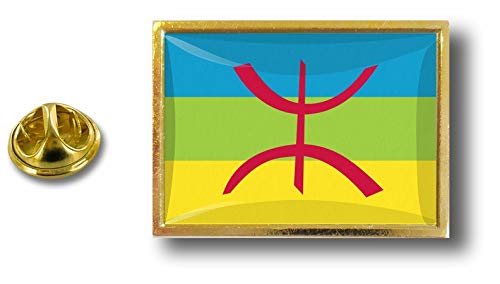 Akacha pin flaggenpin flaggen amazigh pins anstecker Anstecknadel kabylie berberes von Akachafactory