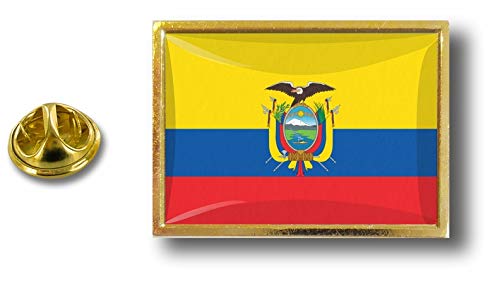 Akacha pin flaggenpin Flaggen Button pins anstecker Anstecknadel sammler Ecuador von Akachafactory