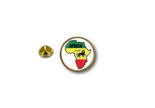 Akachafactory pin Button pins anstecker Anstecknade Rasta Reggae Rastafari Afrika Jamaika r6 von Akachafactory