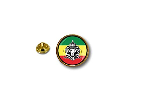 Akachafactory pin Button pins anstecker Anstecknade Rasta Reggae Rastafari Afrika Jamaika r8 von Akachafactory