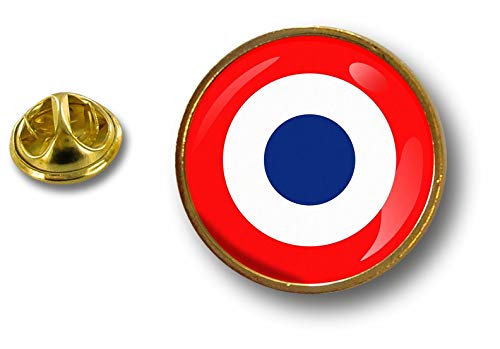 Akachafactory pin flaggen Button pins anstecker Anstecknadel kokarde air Force Frankreich von Akachafactory