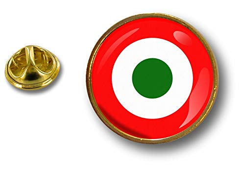 Akachafactory pin flaggen Button pins anstecker Anstecknadel kokarde air Force Italien von Akachafactory