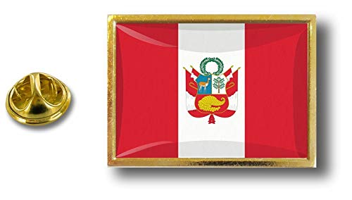 Akachafactory pin flaggenpin flaggen Button pins anstecker Anstecknadel sammler Peru von Akachafactory