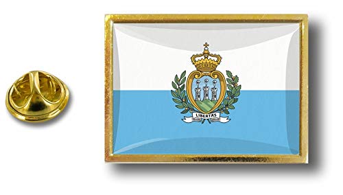 Akachafactory pin flaggenpin flaggen Button pins anstecker Anstecknadel sammler san Marino von Akachafactory