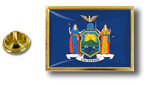 Akachafactory pin flaggenpin flaggen Button pins anstecker Anstecknadel sammler usa New York von Akachafactory