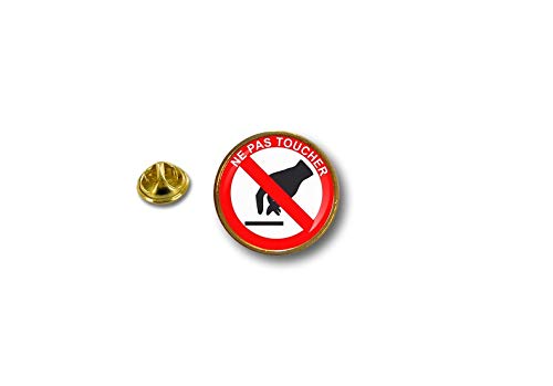 pin Button pins anstecker Anstecknade Motorrad Biker Nicht anfassen von Akachafactory