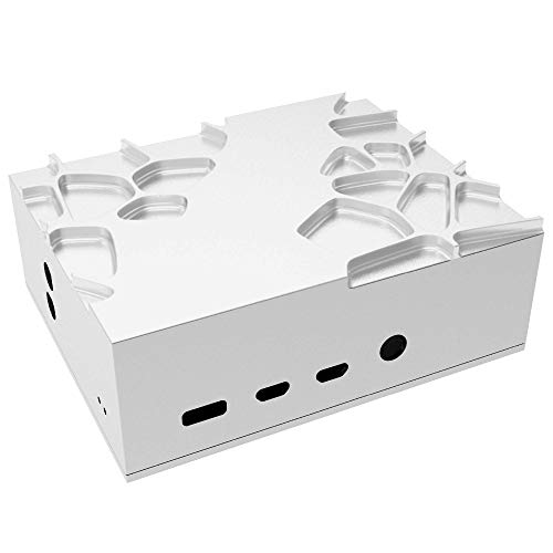 Akasa Compatible Aluminium Case for Raspberry Pi 4B with Thermal Kit - Silver Akasa Compatible Aluminium Case for Raspberry Pi 4B with Thermal Kit - Silver von Akasa