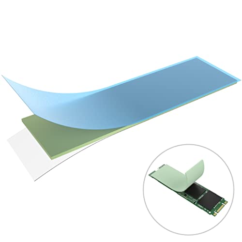 Akasa M.2 SSD Thermopad | 70 x 20 x 1 mm | nicht elektrisch und nicht korrosiv leitende Wärmeleitpads | für M.2 2280 SSD, CPU, GPU, RAM, SSD und LEDs | AK-TT140-01 Akasa M.2 SSD Thermopad | 70 x 20 x 1 mm | nicht elektrisch und nicht korrosiv leitende Wärmeleitpads | für M.2 2280 SSD, CPU, GPU, RAM, SSD und LEDs | AK-TT140-01 von Akasa