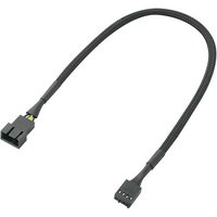 Akasa PC-Lüfter Verlängerungskabel [1x PC-Lüfter Stecker 4pol. - 1x PC-Lüfter Buchse 4pol.] 0.30 von Akasa