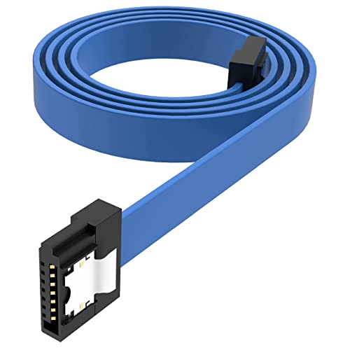 Akasa Proslim SATA 3 Kabel 15cm gerade - Blue von Akasa