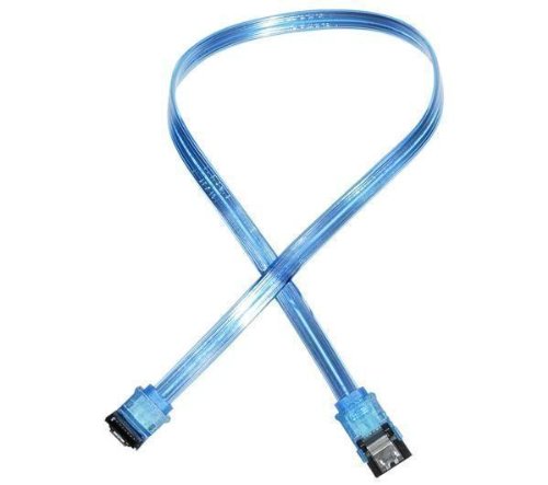 Akasa SATA II UV Kabel blau – 60 cm (SATA2–60-bluvv2) von Best Price Square