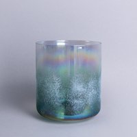 Crystal Singing Bowl Akashabowls Hand-Made 7'' + Emerald Layering von AkashaBowls