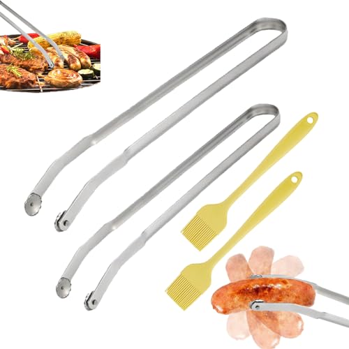 Akayoo grillzange rädchen,würstchen wendezange,BBQ würstchen dreher,magische grillzange,zange zum wenden von BBQ-würstchen,Grillzange Drehbar,Grillzange Mit Rädchen Zum Drehen,würstchen wender Grill Akayoo grillzange rädchen,würstchen wendezange,BBQ würstchen dreher,magische grillzange,zange zum wenden von BBQ-würstchen,Grillzange Drehbar,Grillzange Mit Rädchen Zum Drehen,würstchen wender Grill von Akayoo