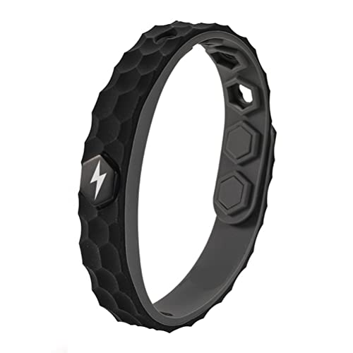 Akemaio Anti-Static Wristband Rhombus Cordless Silicone Bracelet Anti Static Balance Anion Adjustable Wrist Strap for Men Women von Akemaio