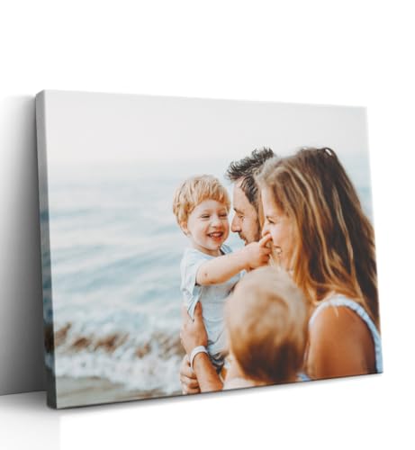 AKINDA Art Gallery® - Druck auf Leinwand, personalisierbar, 20 x 30 cm, Geschenkidee zum Valentinstag, Muttertag, Geburtstagsgeschenk, Geschenk für Sie zum Jahrestag, 100 % Made in Italy von AKINDA