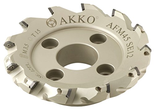 Akko AFM45-SE12-D200-C60-Z12 Planmesserkopf, Silber von Akko