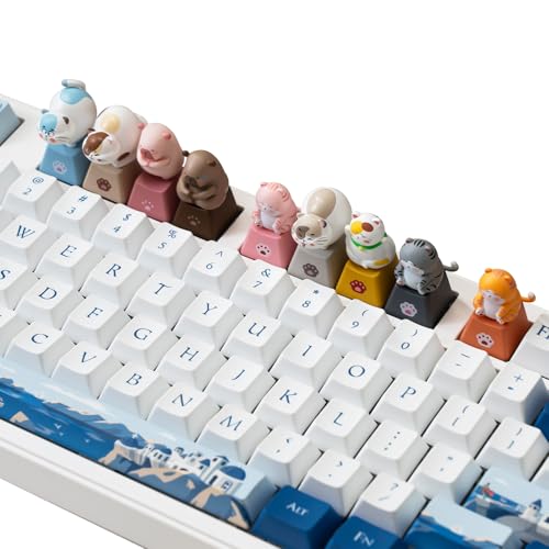 Akko Keycaps Set, Zoom Artisan Keycap Set Cherry Profile 9 Animals R4 Keycaps for Mechanical Keyboards Akko Keycaps Set, Zoom Artisan Keycap Set Cherry Profile 9 Animals R4 Keycaps for Mechanical Keyboards von Akko