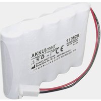 Akku Med Medizintechnik-Akku ersetzt Original-Akku (Original) 551482 Bio Brite 6V 940 mAh von Akku Med