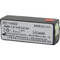 Akku Med Medizintechnik-Akku ersetzt Original-Akku (Original) ACC-0750-00 Novacor 3.6V 800 mAh von Akku Med