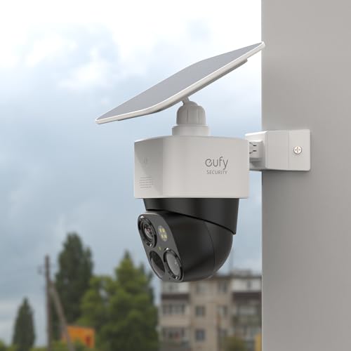 Eckhalterung für Eufy Security SoloCam S340 & eufy SoloCam E30, Verstellbarer Kamera Halterung für eufy Security 4G LTE Cam S330, Wandhalterung Kamera Halter Camera Mount Zubehör für Eufy S340 von Akoemxeeo