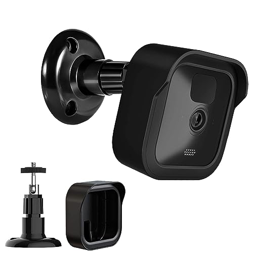 Halterung für Blink Outdoor Kamera, 360°Verstellbare Wandhalterung Kamerahalterung mit Schutzhülle für Blink Outdoor Kamera und Blink Indoor Sicherheitskamera System, Zubehör für Blink Kamera (1pcs) von Akoemxeeo