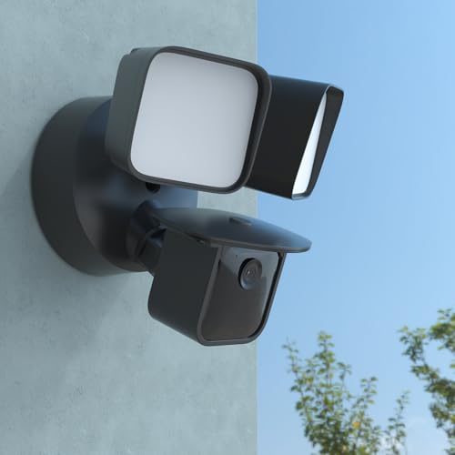 Kamera Abedeckung für Blink Wired Floodlight Camera, Außenkamera Regenschutz Sonnenschutz Abdecke Zubehör für Blink Wired Flutlichtkamera, Schützt die Blink Kamera vor Regen & UV-Strahlen, Schwarz von Akoemxeeo