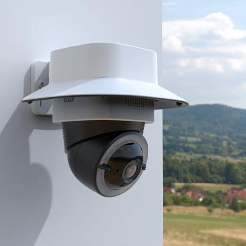 Kamera Regenschutz für eufyCam Solo E30 & eufy 4G LTE Cam S330, Outdoor Camera Abdeckung Sonnenschutz Kamera Zubehör für eufy SoloCam E30 & eufy 4G LTE, Schützt die Kamera vor Staub & UV-Strahlen von Akoemxeeo