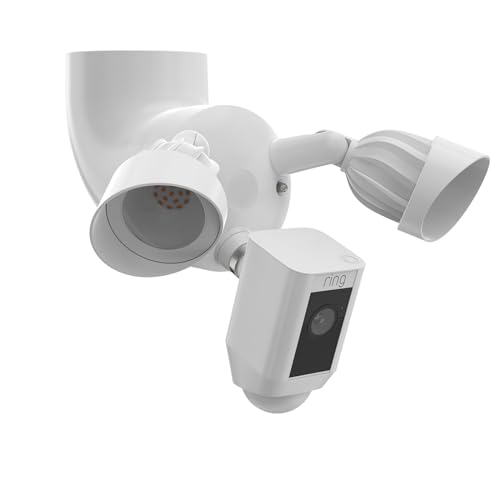 Flutlicht Halterung für Ring Flutlichtkamera Plus Kabel & Floodlight Cam Wired Pro, Verstellbare Traufhalterung Ständer Halter für Blink Floodlight Camera, Flutlicht Kamera Eave Mount Zubehör, Weiß Flutlicht Halterung für Ring Flutlichtkamera Plus Kabel & Floodlight Cam Wired Pro, Verstellbare Traufhalterung Ständer Halter für Blink Floodlight Camera, Flutlicht Kamera Eave Mount Zubehör, Weiß von Akoemxeeo