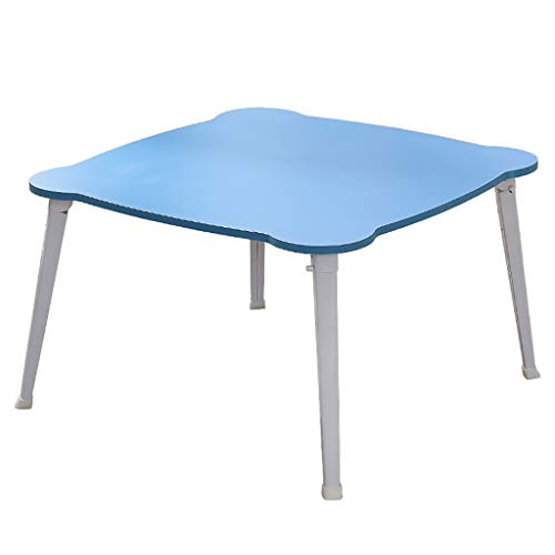 AkosOL Klapptisch, quadratischer Esstisch, einfacher niedriger Tisch/Schreibtisch/Arbeitstisch/Schreibtisch, Laptoptisch, H 29/36 cm, Tisch in 4 Farben von AkosOL