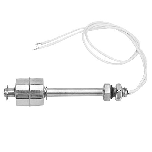 0~220V Edelstahl Flüssigkeits Schalter für Pool Kann 100mm Wasserstands Sensor Float von Akozon