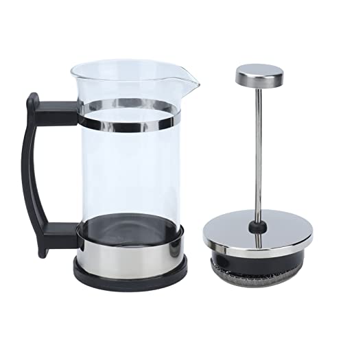 350 Ml Handbrühkanne, Hitzebeständiger Kaffee-Teekocher-Wasserkocher für Home-Office-Presse von Akozon
