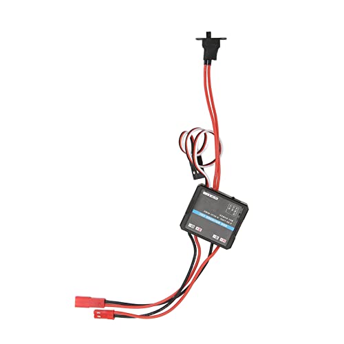40A Brushed ESC, 40 A Autoregulierung Unidirektional Bidirektional Klettern RC Car ESC E S 40A ESC Niederspannungsschutzdrossel von Akozon