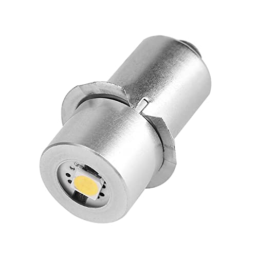 9 Volt Led Birne Für Taschenlampen, Birne Für Mag-Lite Taschenlampe D2013342488, LED-Taschenlampe Lampenwechsel LED-Lampe für Taschenlampen 1 Stück P13.5S 1 W LED-Taschenlampe Energielampe, Arbei von Akozon