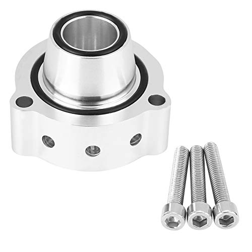 Abblasventil + Alu Auspuff Ventil Adapter Abstandshalter Ventil Adapter mit Schraube für TSI TFSI 1.8 2.0 1.4 Turbo Motor Ersatz Zubehör für Schmiede Abblasventil B7 2.0t von Akozon