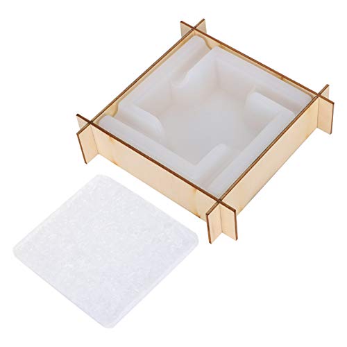 Akozon 1 Set Silikon -Aschenbecher für -Handwerkskristall mit Spiegelfinish, Aufbewahrungsbox Basis Akozon 1 Set Silikon -Aschenbecher für -Handwerkskristall mit Spiegelfinish, Aufbewahrungsbox Basis von Akozon