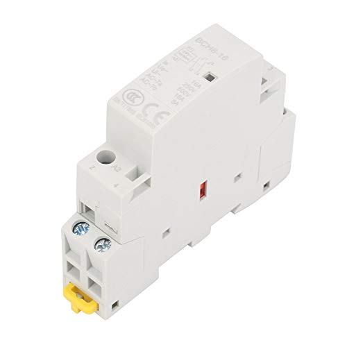 Akozon 24V Relais Hutschiene, Leistungsschütz 2P 16A 24V 2No 50/60HZ Din Rail Household AC Contactor Haushalt Wechselstromschütz Akozon 24V Relais Hutschiene, Leistungsschütz 2P 16A 24V 2No 50/60HZ Din Rail Household AC Contactor Haushalt Wechselstromschütz von Akozon