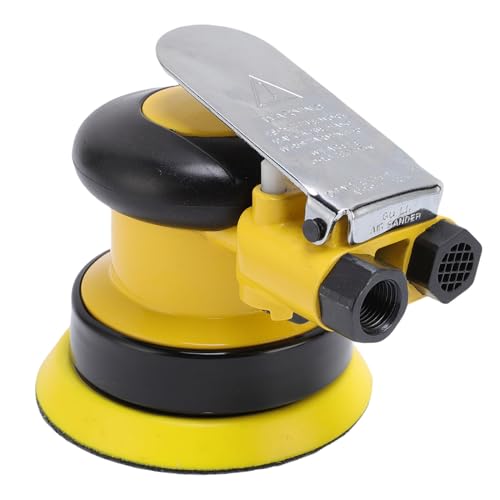 Akozon 4-Zoll-Luftschleifer mit Niedriger Vibration Dual Action, Pneumatisches Polither-Werkzeug für Auto- und Schiffspolierwachsen mit 10000 U/min und 1/4-Zoll-Einlass Akozon 4-Zoll-Luftschleifer mit Niedriger Vibration Dual Action, Pneumatisches Polither-Werkzeug für Auto- und Schiffspolierwachsen mit 10000 U/min und 1/4-Zoll-Einlass von Akozon