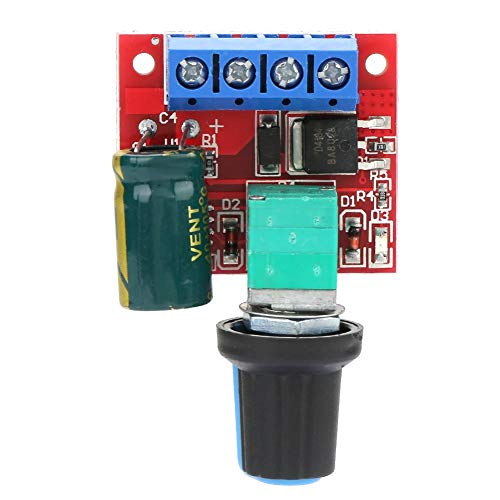 Akozon 5V-28V 5A 90W DC Motor Speed Control Switch Controller (PWM) Volt Regler LED Dimmer von Akozon