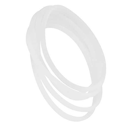 Akozon 6 Stück Blender Rubber Seal Ring, Siegelring, Mixer Dichtungsring Mixer Ersatzteile Mixer Ersatzteile Gummidichtungsringe O-Ringe Dichtungen für Magic Flach/Kreuzklinge von Akozon