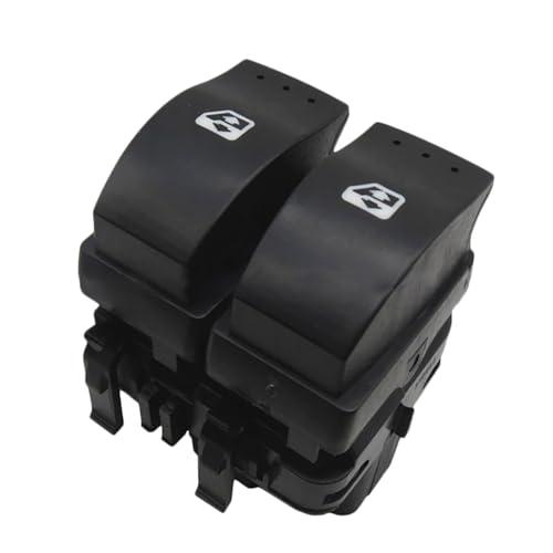 Akozon Autofensterschalter für 2 II Links Vordere Abs Schwarz 54 X 41,5 Mm OE8200315034 Akozon Autofensterschalter für 2 II Links Vordere Abs Schwarz 54 X 41,5 Mm OE8200315034 von Akozon