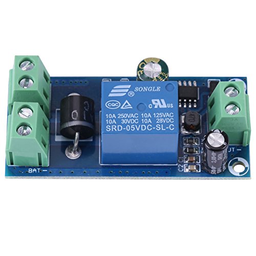 Akozon DC Stromversorgung/Batterie Automatische Schalter Modul Notfall Controller 5V ~ 48V 10A Batterie Aufladungs Prüfer Schutz Brett Modul von Akozon