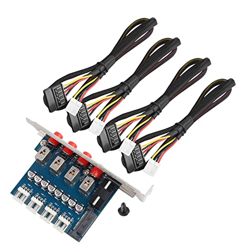 Akozon Festplattenlaufwerk-Stromschalter, Steuerungs-Hard-Selec oder SA. EIN Festplatten-Schalter für Gehäuse, Schalter für Schreibtische auf PC-Computern, für Desktop-PCs, 4 X Akozon Festplattenlaufwerk-Stromschalter, Steuerungs-Hard-Selec oder SA. EIN Festplatten-Schalter für Gehäuse, Schalter für Schreibtische auf PC-Computern, für Desktop-PCs, 4 X von Akozon