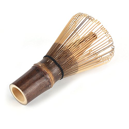 Akozon Fouet à Matcha 80, Prongs Chasen Matcha Whisk Green Dents en Bambou Naturel Tea Powder Brush Tool von Akozon