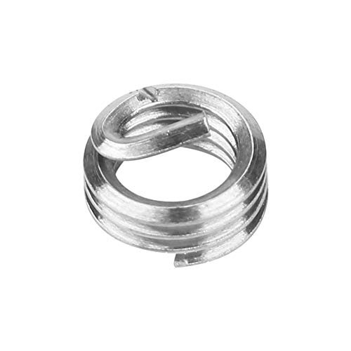 Akozon Gewindeeinsätze 100 stücke M3 Edelstahl SS304 Spiraldraht Helical Gewindeeinsätze Edelstahl Drahtgewinde Reparatur Einsatz Sortimen Typ Laufdraht Gewinde von Akozon