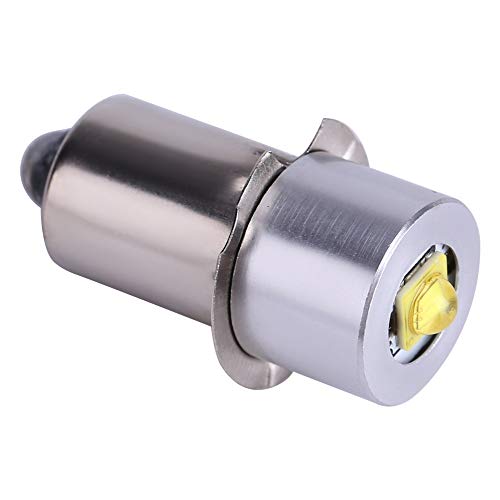 Akozon LED-Leuchtmittel, hohe Helle LED, Notfall-Arbeitsleuchte, Taschenlampe, Ersatzlampen, 5 W, 6-24 V, P13.5S von Akozon