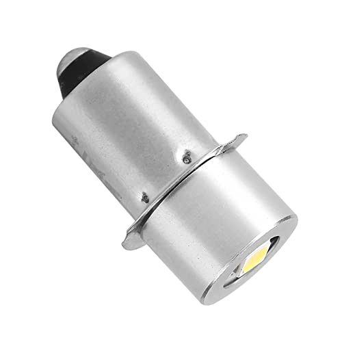 Akozon Led Birne 2,4V Für Taschenlampe, Maglite Led Ersatzbirne, LED-Taschenlampe Lampenwechsel LED-Lampe für Taschenlampen 1 Stück P13.5S 1 W LED-Taschenlampe Energielampe, Arbeitslampe (3V) von Akozon