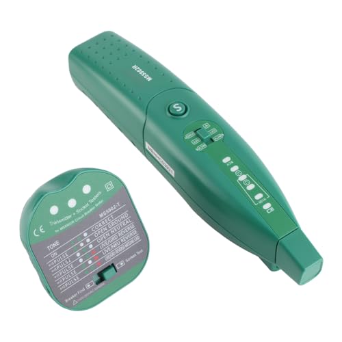 Akozon MS5902 Sicherungssuchautomat US/EU-Steckdosenprüfer(EU-Stecker) von Akozon