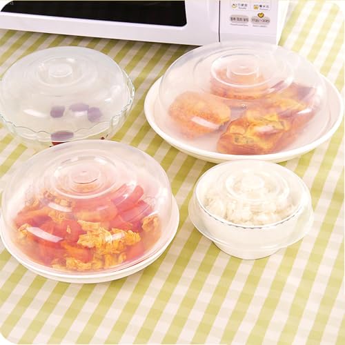 Akozon Mikroabdeckung Transparenz, G Design S Healthy Splatter PP Material Lebensmittelschutz (#1) von Akozon