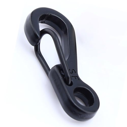 Akozon Mini EDC Snap Spring Clips Haken - Stylish Schlüsselbundwerkzeug für Schlüssel, Fallschirmschnur und Mehr - Rostbeständiges Legierungsmaterial von Akozon